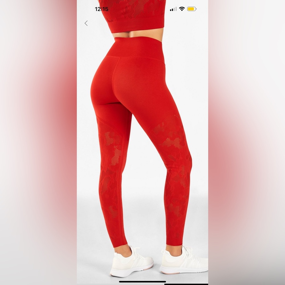 High waisted SculptKnit camp legging